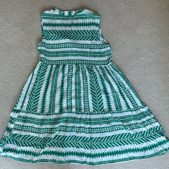 NWT Green Tiered, Sleeveless Dress - Picture 4 of 4